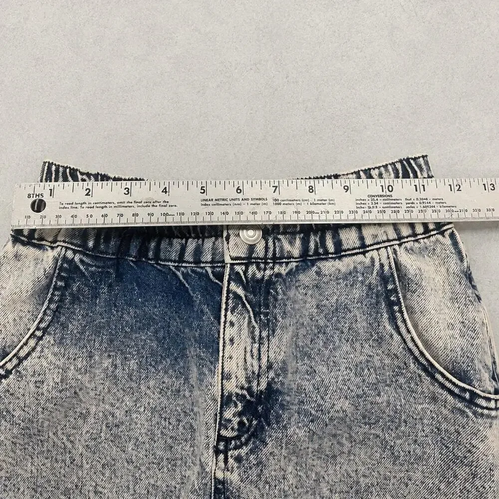 BDG Urban Outfitters Acid Wash Denim Mini Skirt High Rise XS